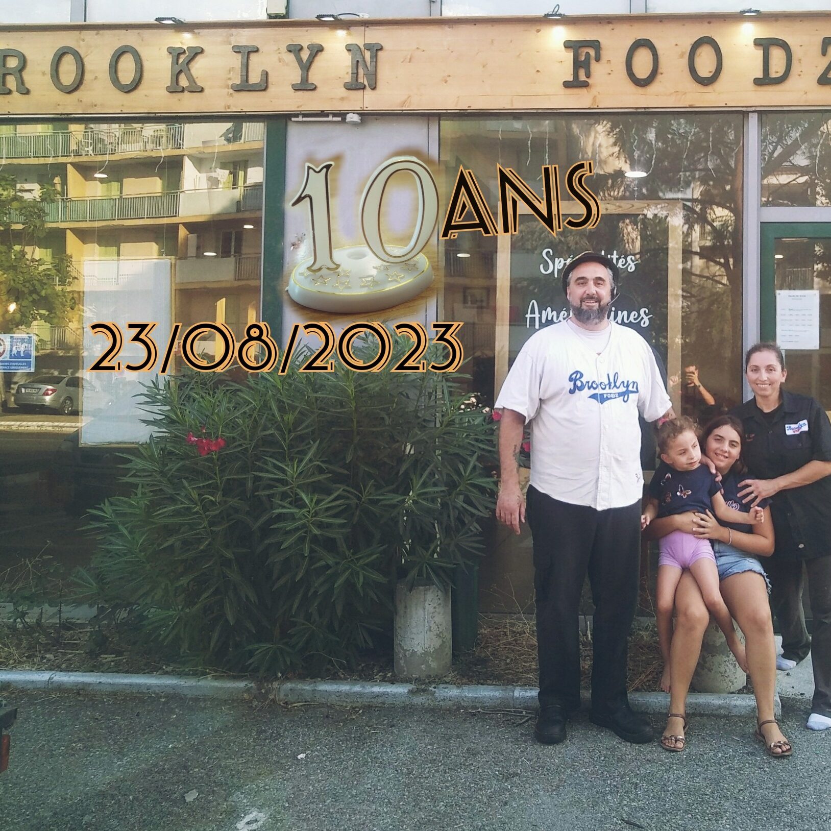 10 ans Brooklyn Foodz 23 août 2023